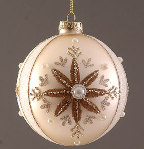 ΜΠΑΛΑ ΓΥΑΛΙΝΗ ΣΑΜΠΑΝΙ ΜΕ ΧΡΥΣΟ ΛΟΥΛΟΥΔΙ 8ΕΚ.