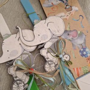 ΛΑΜΠΑΔΑ ΠΛΑΚΕ 2ΧΡΩΜ.ΑΓΟΡΙΣΤΙΚΗ"LITTLE ELEPHANT" ΜΑΓΝΗΤΑΚΙ 40ΕΚ.